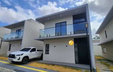 Imagem: A casa em condomínio possui 3 Dormitórios, 3 Banheiros, 2