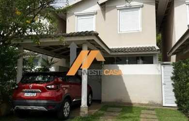 Imagem: A casa em condomínio possui 4 Dormitórios, 2 Banheiros, 2