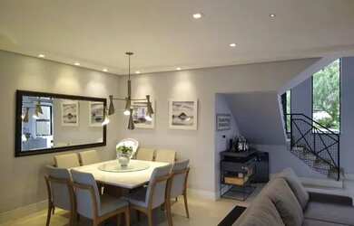 Imagem: A casa em condomínio possui 3 Dormitórios, 2 Banheiros, 256m²