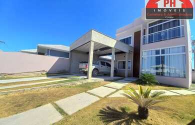 Imagem: A casa em condomínio possui 4 Dormitórios, 5 Banheiros, 5