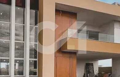 Imagem: A casa em condomínio possui 5 Dormitórios, 5 Banheiros, 4