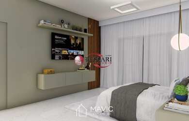 Imagem 12: Casa nova para vender no Condomínio Damha 1 com 5 Suítes sendo uma com...