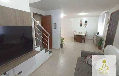 Imagem: A casa possui 3 Dormitórios, 2 Banheiros, 4 Vagas na garagem