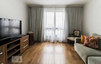 Imagem: O apartamento possui 1 Dormitório, 1 Banheiro, 1 Vaga na garagem