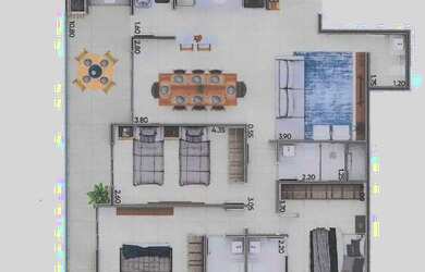 Imagem 8: Apartamento (Padrão), com 3 quartos e 3 banheiros à Venda, 100 m² em Ubatuba/SP