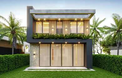 Imagem: A casa em condomínio possui 3 Dormitórios, 4 Banheiros, 2