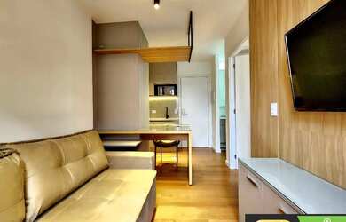 Imagem: O apartamento possui 1 Dormitório, 1 Banheiro, 29m² de Área