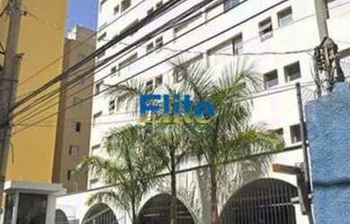 Imagem: O apartamento possui 1 Dormitório, 1 Banheiro, 1 Vaga na garagem