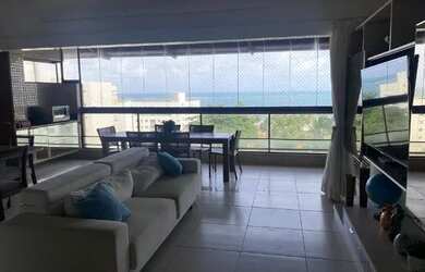 Imagem: O apartamento na cobertura possui 4 Dormitórios, 5 Banheiros