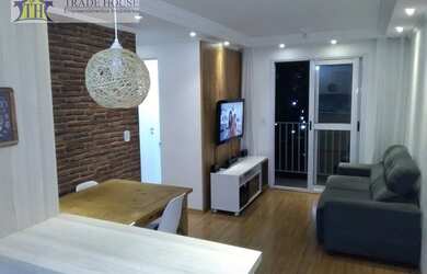 Imagem: O apartamento possui 2 Dormitórios, 1 Banheiro, 1 Vaga na garagem