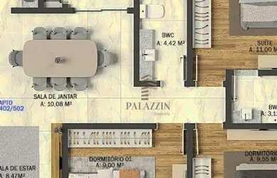Imagem 7: Apartamento Terraço com 3 dormitórios à venda, 80 m² por R$ 550.000...