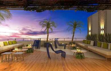 Imagem: O apartamento possui 2 Dormitórios, 3 Banheiros, 2 Vagas na