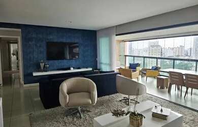 Imagem: Apartamento com 4 suítes em 206m² com 4 vagas de garagem no