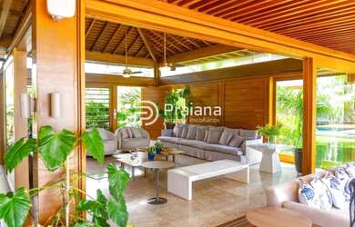 Imagem 2: Mansão de Luxo para Temporada Praia do Forte FRENTE MAR- em Condomínio...