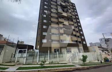 Imagem: O apartamento possui 1 Dormitório, 2 Banheiros, 1 Vaga na garagem