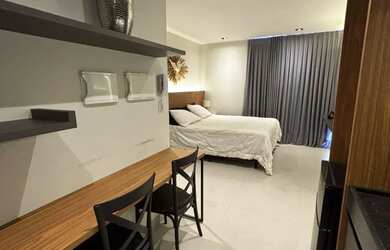 Imagem 11: Flat mobiliado na praia. Piscina, Churrasqueira, Imóvel mobiliadoeAr-condicionado