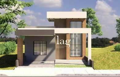 Imagem: A casa em condomínio possui 3 Dormitórios, 2 Banheiros, 3