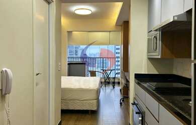 Imagem: O studio possui 1 Dormitório, 1 Banheiro, 25m² de Área, Imóvel