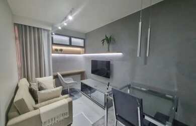 Imagem: A kitnet possui 1 Dormitório, 1 Banheiro, 1 Vaga na garagem