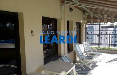 Imagem: O apartamento na cobertura possui 4 Dormitórios, 4 Banheiros