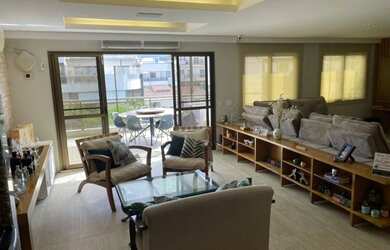 Imagem: O apartamento na cobertura possui 5 Dormitórios, 5 Banheiros