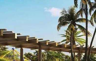 Imagem: O apartamento possui 1 Dormitório, 1 Banheiro, 1 Vaga na garagem