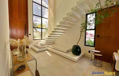 Imagem: A casa em condomínio possui 3 Dormitórios, 5 Banheiros, 4