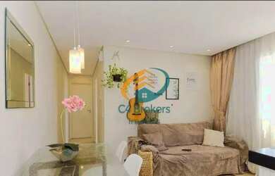 Imagem: O apartamento possui 2 Dormitórios, 1 Banheiro, 1 Vaga na garagem