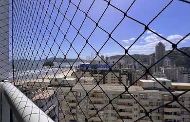 Imagem 9: Apartamento para alugar um quarto vista mar Pompéia Santos SP