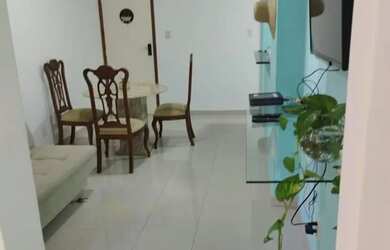 Imagem: O apartamento possui 1 Dormitório, 1 Banheiro, 1 Vaga na garagem