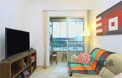 Imagem: O apartamento possui 2 Dormitórios, 1 Banheiro, 1 Vaga na garagem