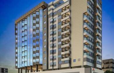 Imagem: O apartamento possui 1 Dormitório, 1 Banheiro e 1 Vaga na garagem