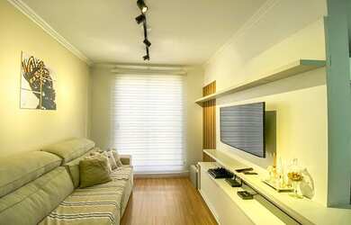 Imagem: O apartamento possui 2 Dormitórios, 2 Banheiros, 1 Vaga na