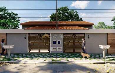 Imagem 2: Casa com 2 dorms, Balneário Itaguai, Mongaguá - R$ 314 mil, Cod 1007