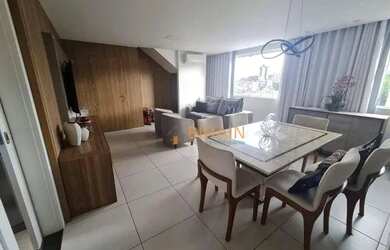 Imagem: O apartamento na cobertura possui 4 Dormitórios, 3 Banheiros