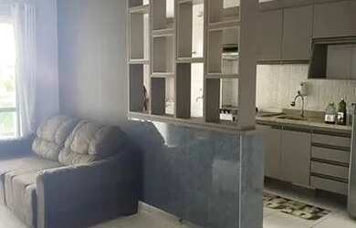 Imagem: O apartamento possui 2 Dormitórios, 1 Banheiro, 1 Vaga na garagem