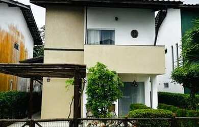 Imagem: A casa em condomínio possui 4 Dormitórios, 4 Banheiros, 2