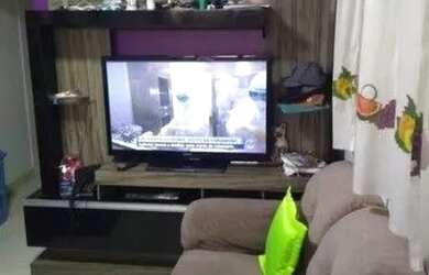 Imagem: A casa possui 2 Dormitórios, 1 Banheiro, 1 Vaga na garagem