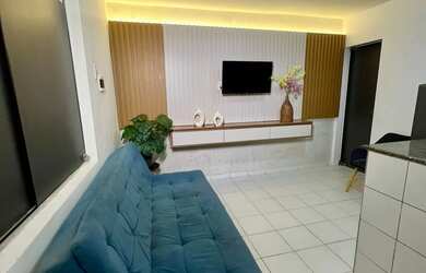 Imagem: A kitnet possui 1 Dormitório, 1 Banheiro, Imóvel mobiliado