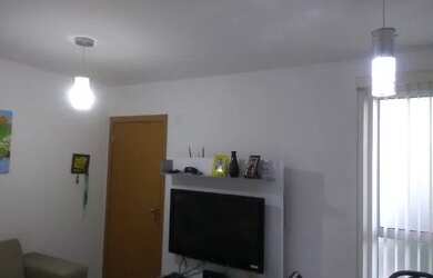 Imagem: O apartamento possui 2 Dormitórios, 1 Banheiro, 1 Vaga na garagem