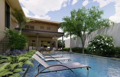 Imagem 3: Casa com projeto exuberante e contemporâneo no jardim américa