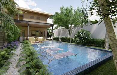 Imagem 1: Casa com projeto exuberante e contemporâneo no jardim américa