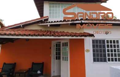 Imagem: A casa em condomínio possui 4 Dormitórios, 4 Banheiros, 3