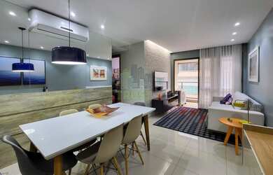 Imagem: O apartamento possui 3 Dormitórios, 2 Banheiros, 1 Vaga na