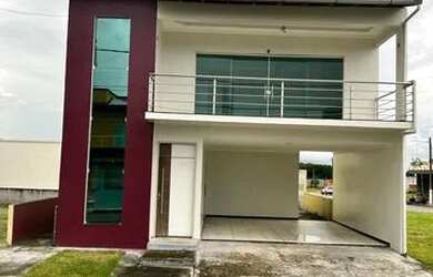 Imagem: A casa em condomínio para alugar possui 3 Dormitórios, 4 Banheiros