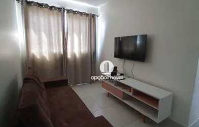 Imagem: O apartamento possui 2 Dormitórios, 1 Banheiro, 1 Vaga na garagem