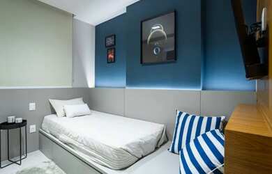 Imagem 8: 2 quartos com 60m², pertinho do mar com lazer completo de luxo