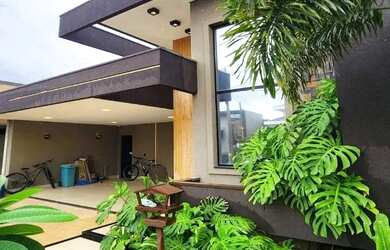 Imagem: A casa em condomínio possui 3 Dormitórios, 5 Banheiros, 4