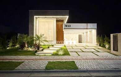 Imagem: A casa em condomínio possui 3 Dormitórios, 3 Banheiros, 3