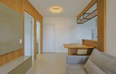 Imagem 4: APARTAMENTO MOBILIADO PARA LOCAÇÃO 01 QUARTO SUITE E 01 VAGA COM LAZER...